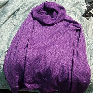 Workout fleece lined long sleeve