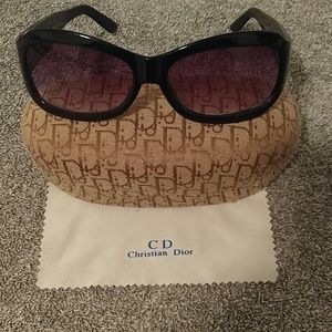 Dior sunglasses with case