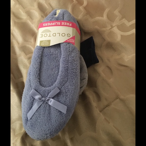 GOLD TOE SOCKS WITH SLIPPERS - Picture 3 of 4