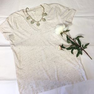 Madewell v-neck tshirt S