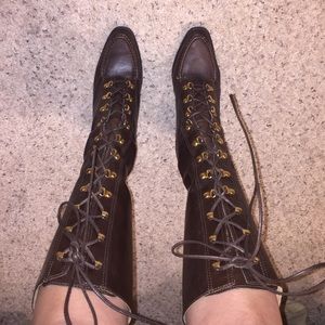 Women's Michael Kors Leather Boots