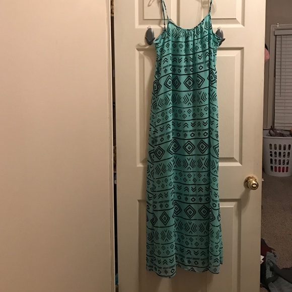 Aztec maxi dress