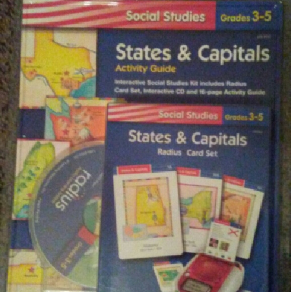 Kids Learning Resources States & Capitals Card Set - Picture 1 of 3