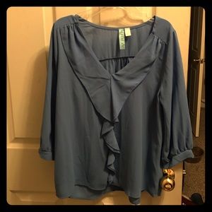 Sky blue blouse