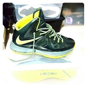 Mens lebron 10 dunk man