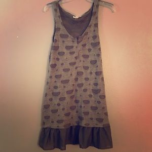 Mine Tank Top size M. Olive green.