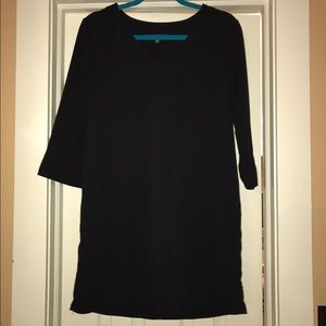 Black Dress 3/4 sleeve Black Dress 3/4 sleeve