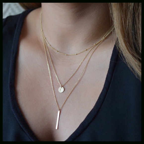 ONLY 1 LEFT💕Multi Layer Necklace - Picture 3 of 4