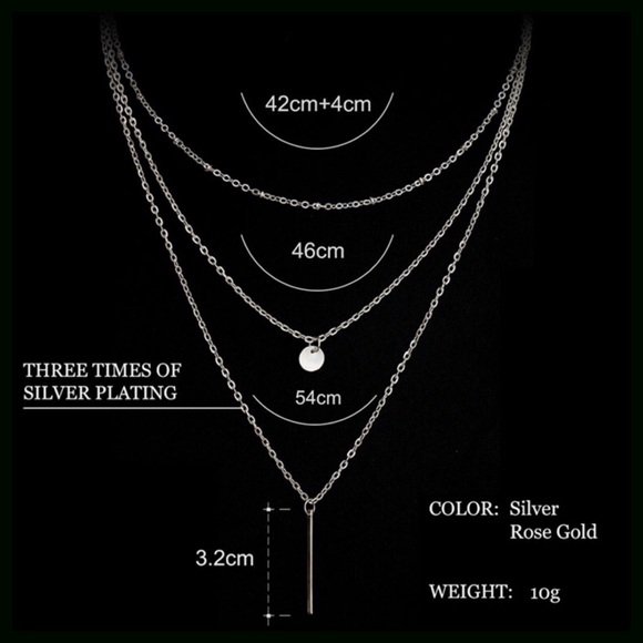 ONLY 1 LEFT💕Multi Layer Necklace - Picture 4 of 4
