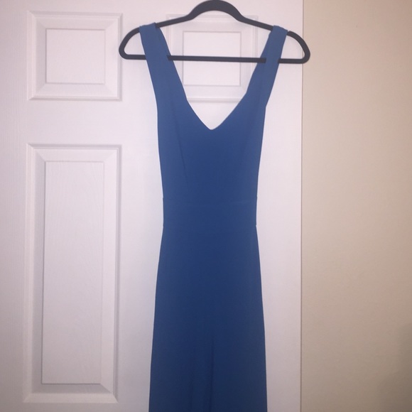Blue jumpsuit