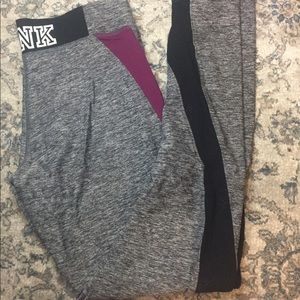 ON HOLD!!! Victoria secret pink leggings