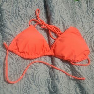 Orange opi bikini top