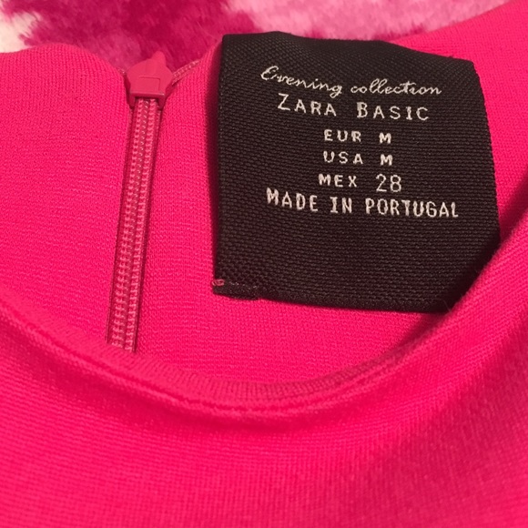 Hot Pink Mini dress - Picture 3 of 4