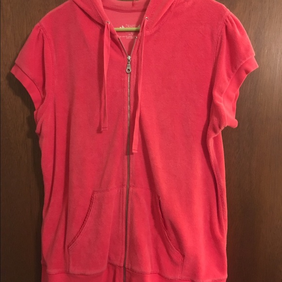 Cacique Lane Bryant SS terry hoodie 14/16 1x