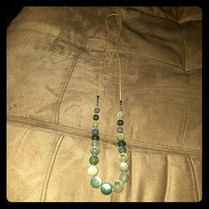 Blue Stone Necklace