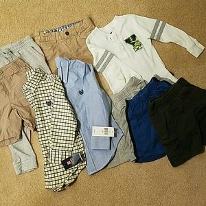 9pc Lot of Gently Used + Brand New Boys Clothes