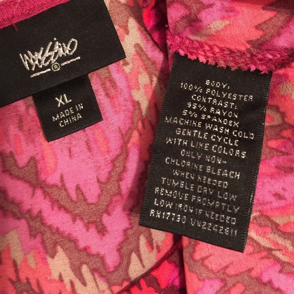 Oversized, Chevron top with dolman sleeves. XL. - Picture 4 of 4