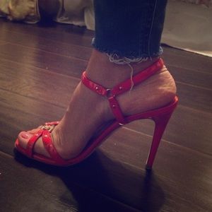Ralph Lauren Collection Sexy Red Sandals