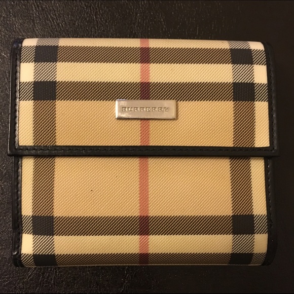 Burberry classic check bifold wallet