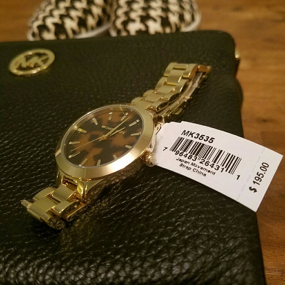 Michael Kors Tortoise Shell Watch