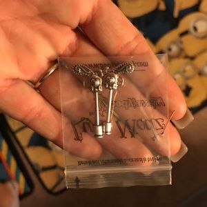 Gun nipple rings never worn or tried on