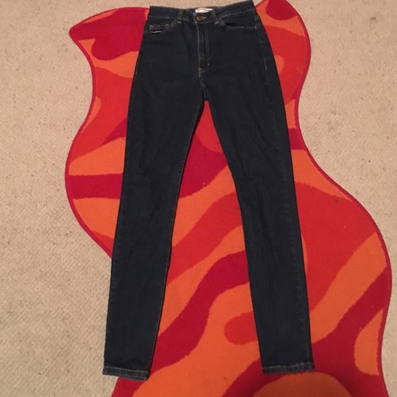American apparel pencil jeans
