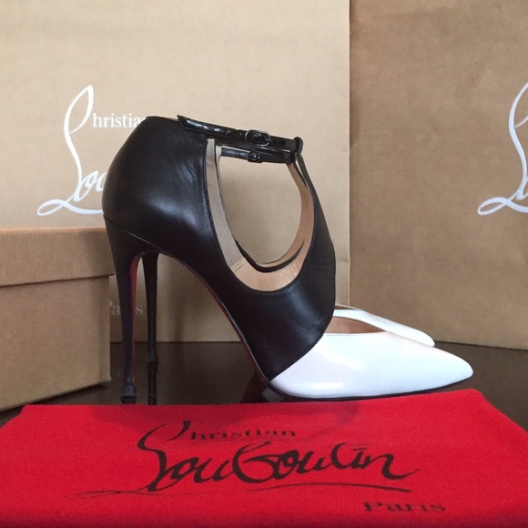 Christian Louboutin Shoes - Christian Louboutin Dictata Patent/Kid Heels
