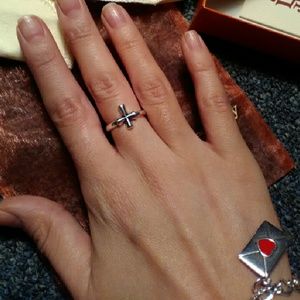 James avery cross ring