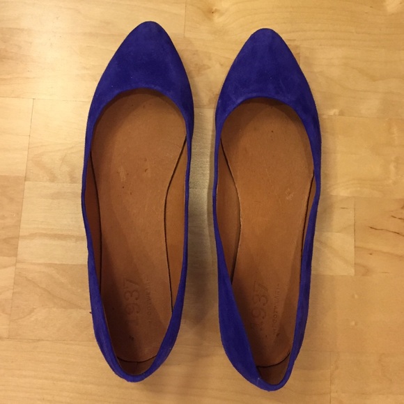Madewell Cobalt Blue Flats