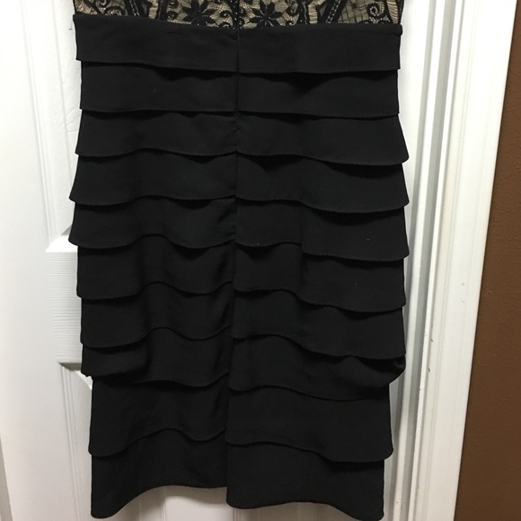 Black cocktail dress. - Picture 4 of 4