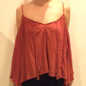 Cold shoulder top