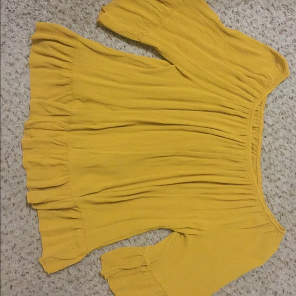 Off the shoulders blouse