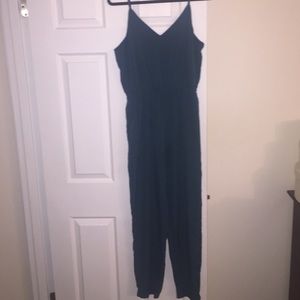 Dark green jumpsuit