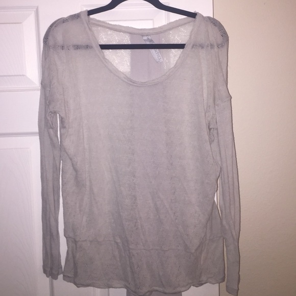 Bohemian cream sweater