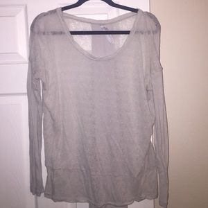 Bohemian cream sweater