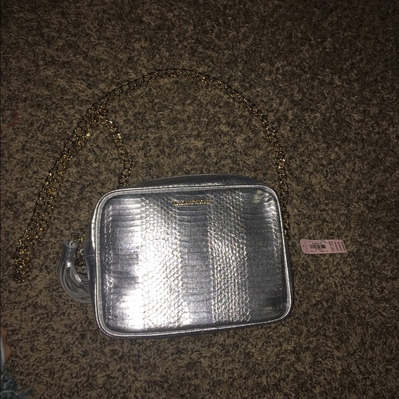 NWT Victoria Secret Metallic purse!