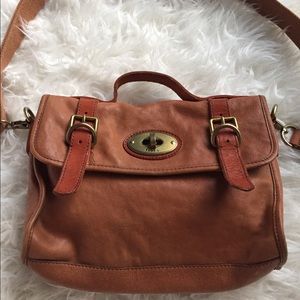 Fossil crossbody leather bag