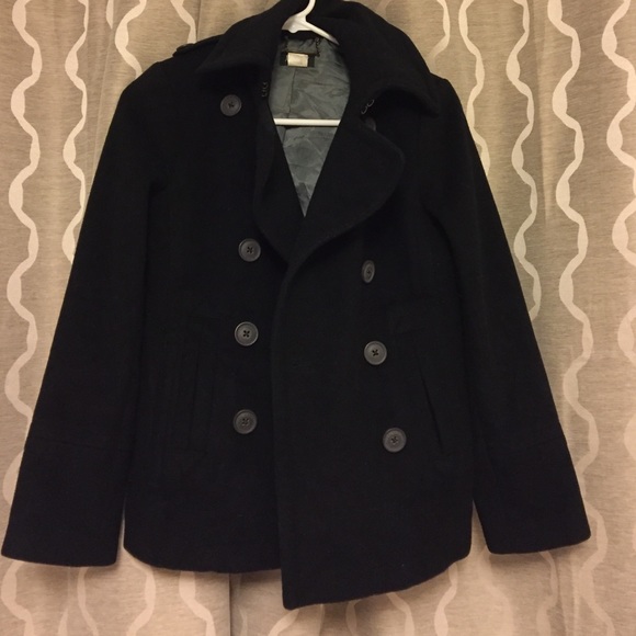 J Crew wool pea coat