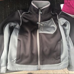 SALE!! REI silver & blk warm long sleeve, size 6-7