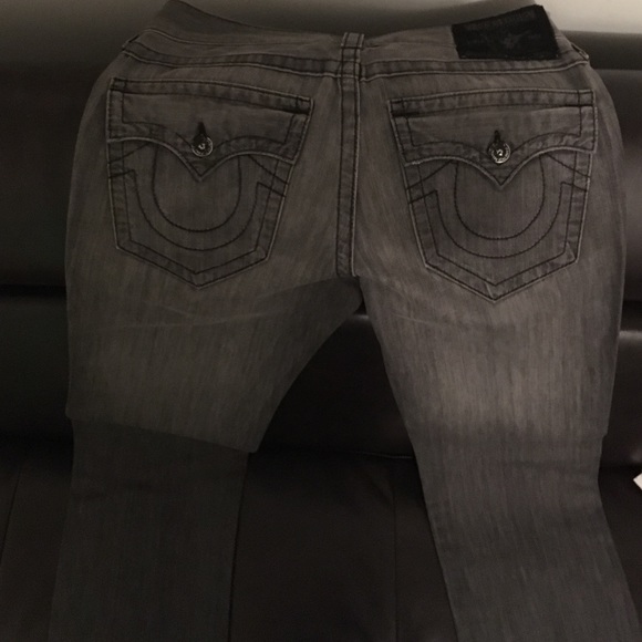 Men's black true religion jeans