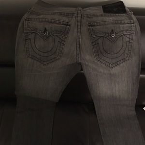 Men's black true religion jeans