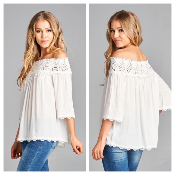So Into You Blouse - White - Picture 3 of 4