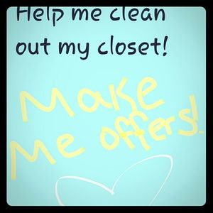 Help me Clean out my closet :)