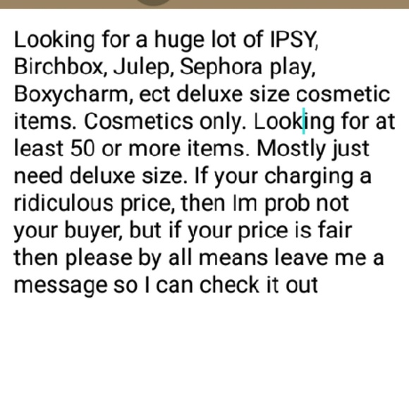 Ipsy, Birchbox, Julep, Sephora Play