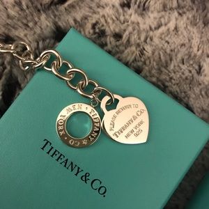 Tiffany Heart Toggle Bracelet - Authentic - New!