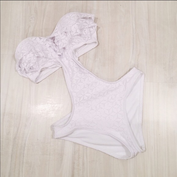 Bongo White One Piece Swimsuit