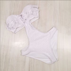 Bongo White One Piece Swimsuit