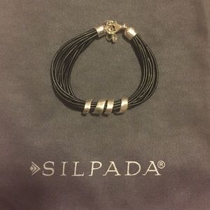 Silpada Leather Bracelet