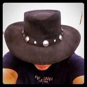 Minnetonka The Outback Buffalo Nickel Leather Hat