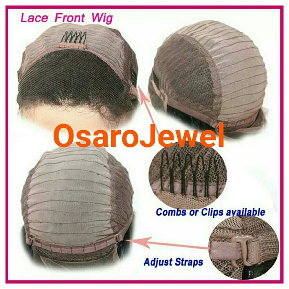 100% Real Human hair Copper ginger  lace front wig